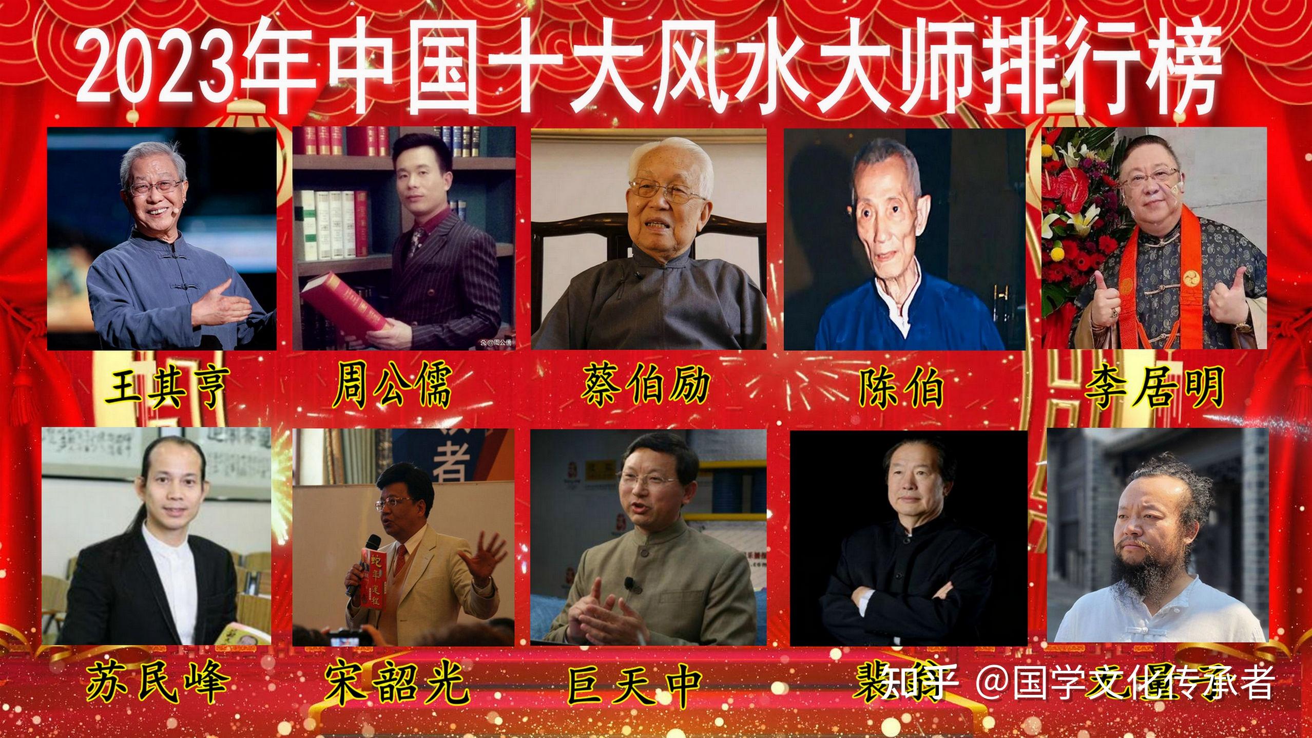2023年中国十大风水大师排行榜 - 知乎
