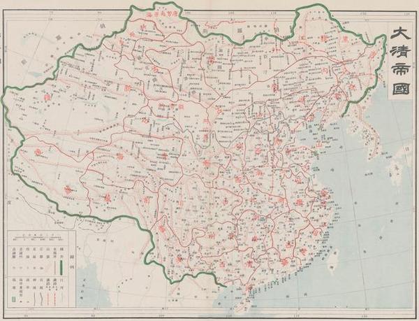 1905年的中国全图，找找你的家乡那时叫什么在哪里- 知乎