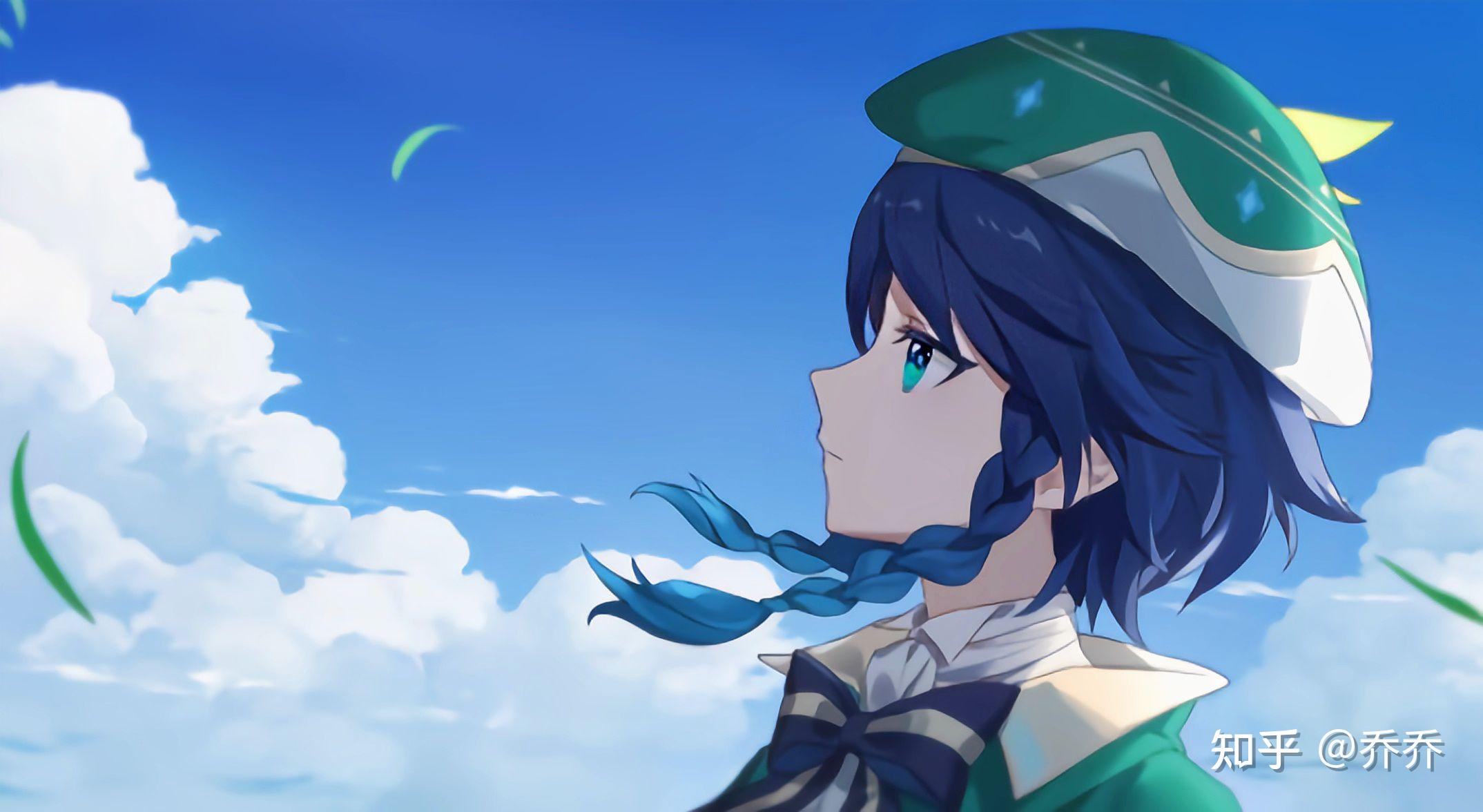 有没有一些原神里面的温迪图片? - 知乎