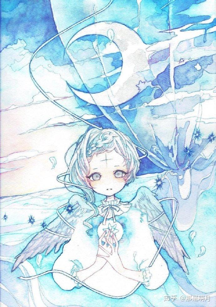 能分享一些酷酷的动漫水彩风的女孩壁纸吗