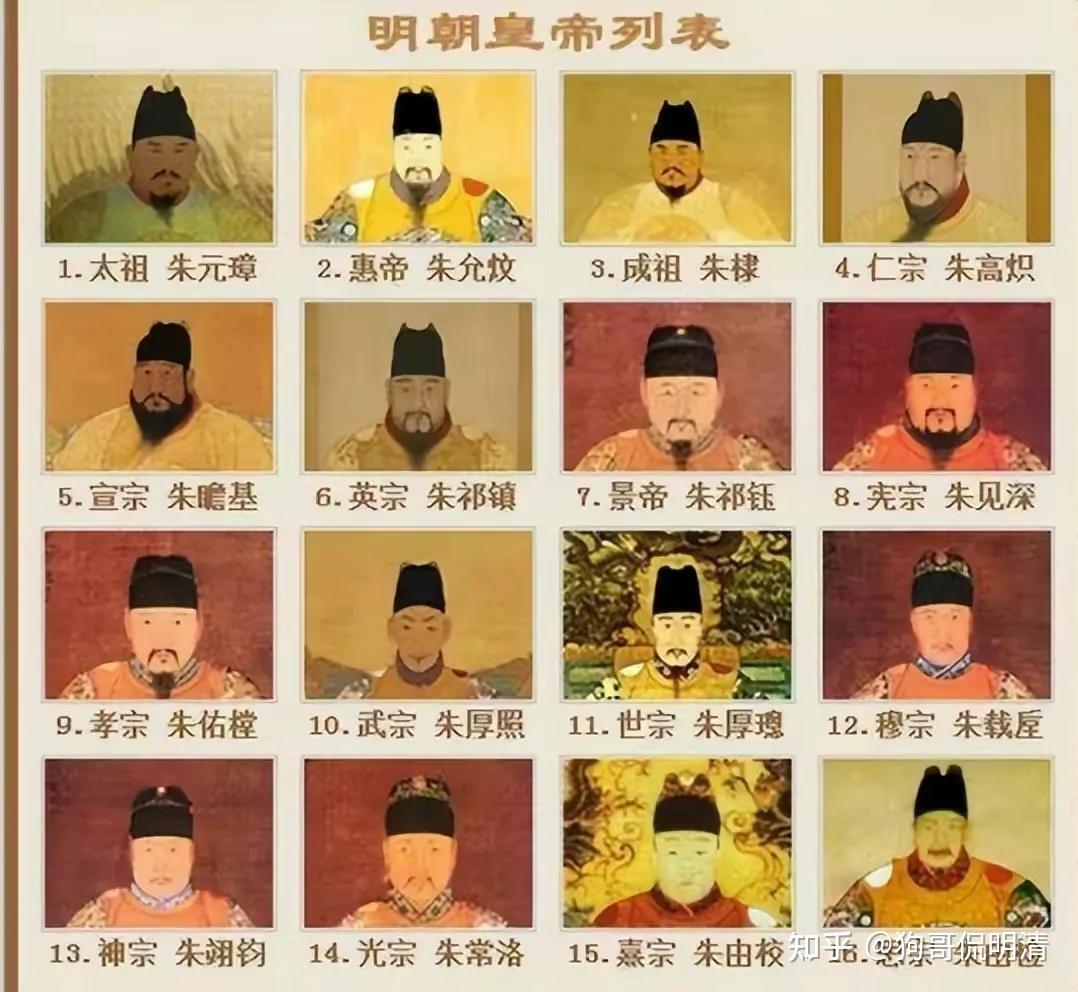 大明十六帝?其实有这些皇帝不为大众所知 - 知乎
