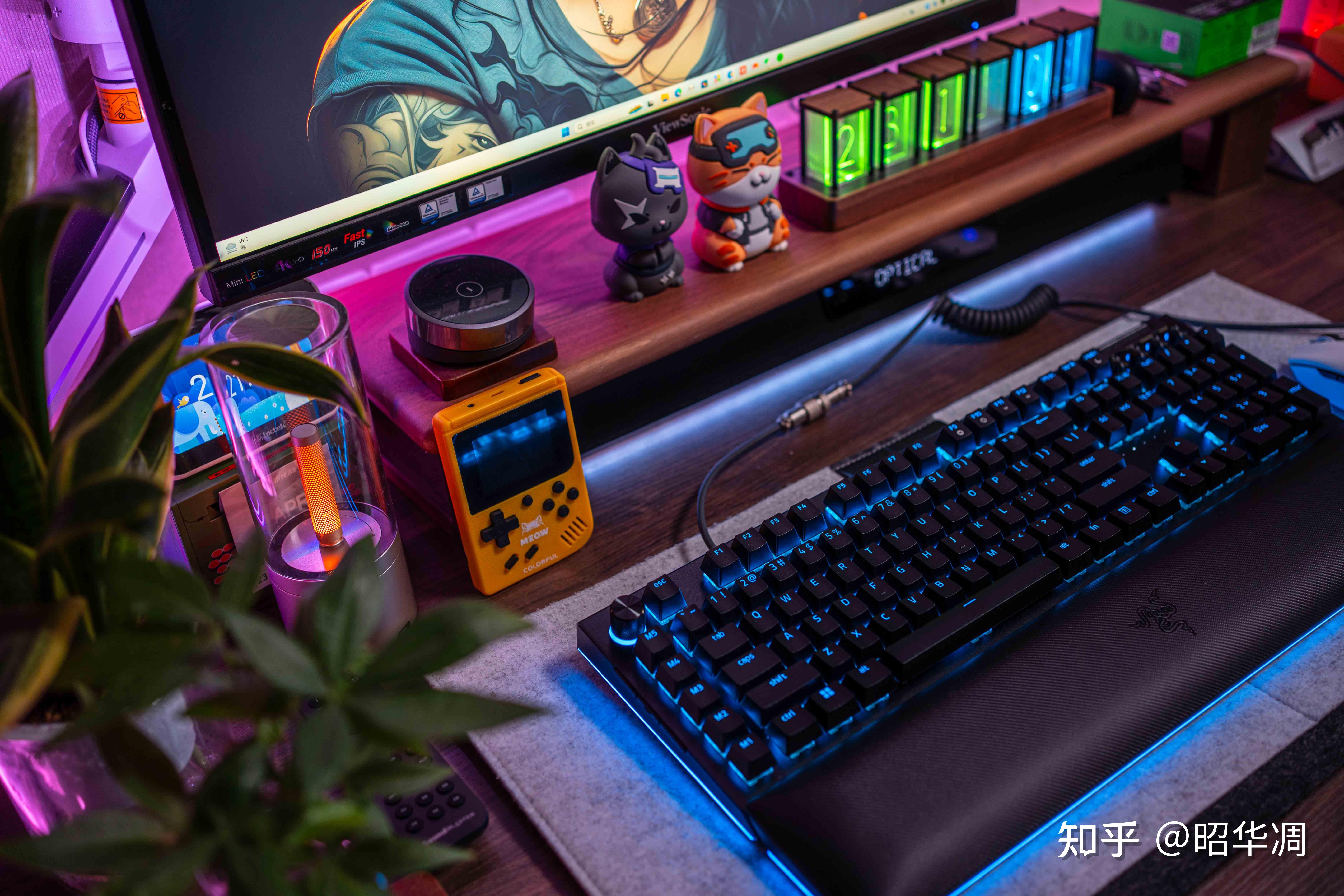 8000hz轮询炫酷灯效感受下灯厂旗舰的魅力丨雷蛇blackwidowv4专业版