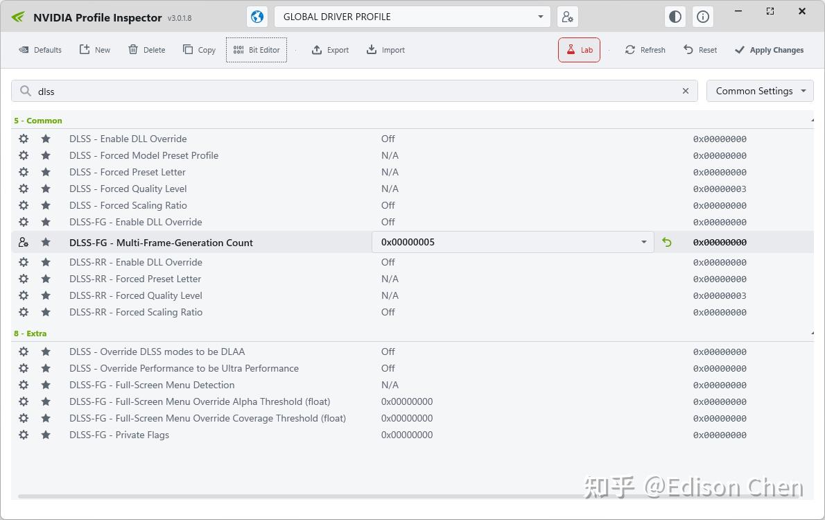 教程：使用 nvidiaProfileInspector 启用 6 倍帧生成