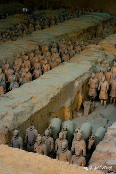 中国　世界第八大奇迹 秦始皇兵馬俑壹号坑　兵馬俑　オブジェ 置物 中国 世界第八大奇迹 秦始皇兵馬俑壹号坑 兵馬俑 オブジェ 置物