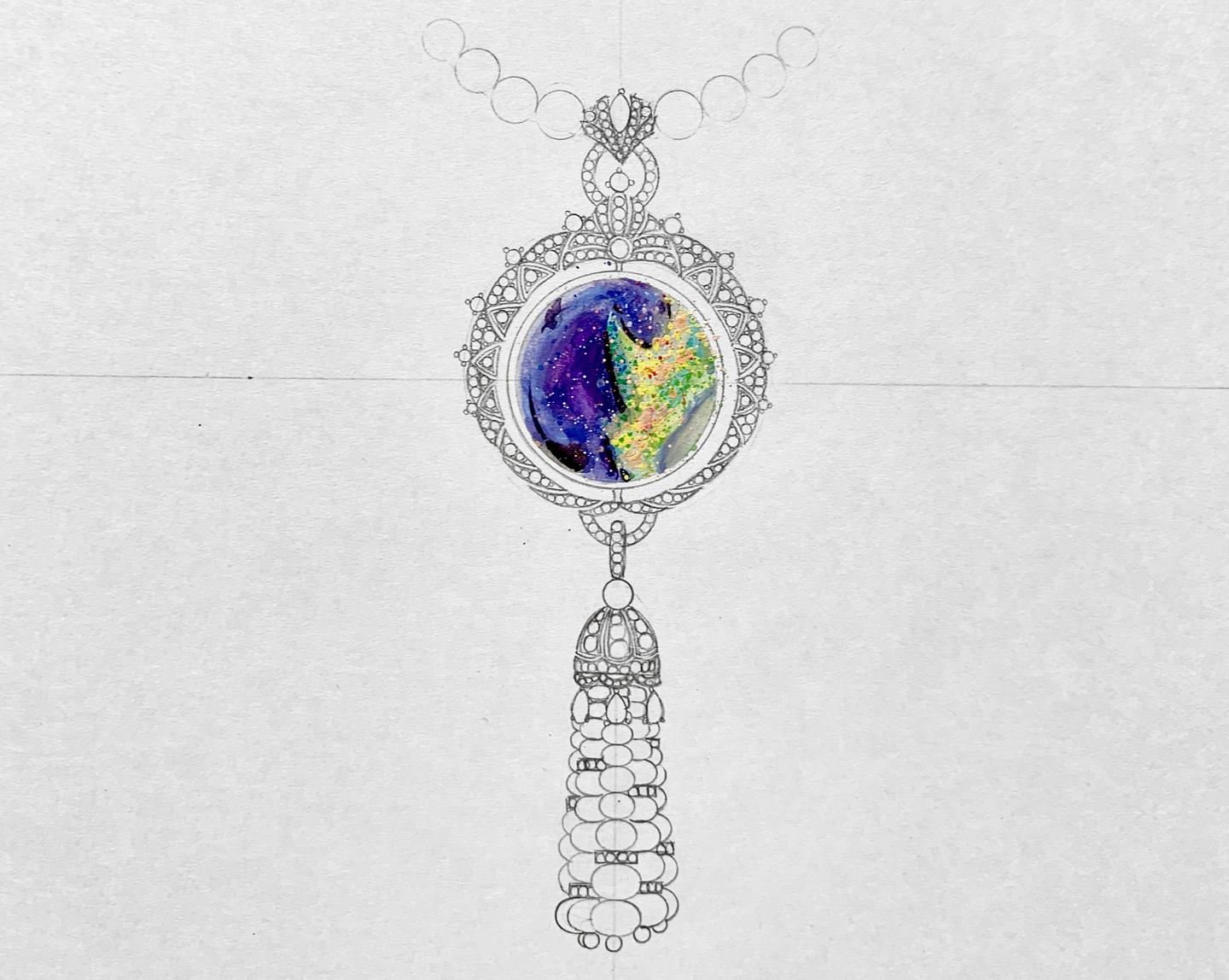 珠宝手绘之线稿篇