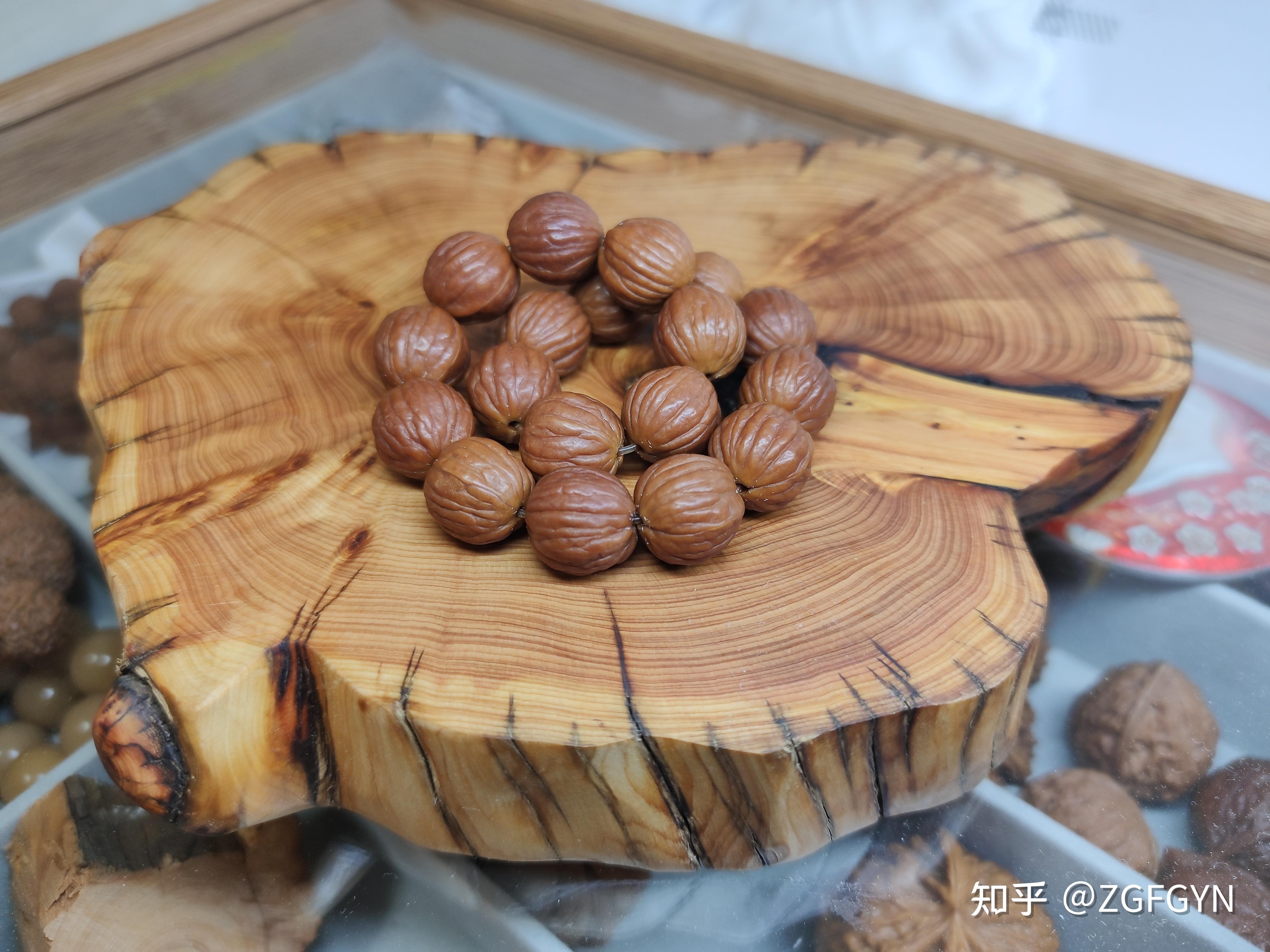 刚网购入手的一天猴头核桃有返油色差这个后期盘完能消失吗