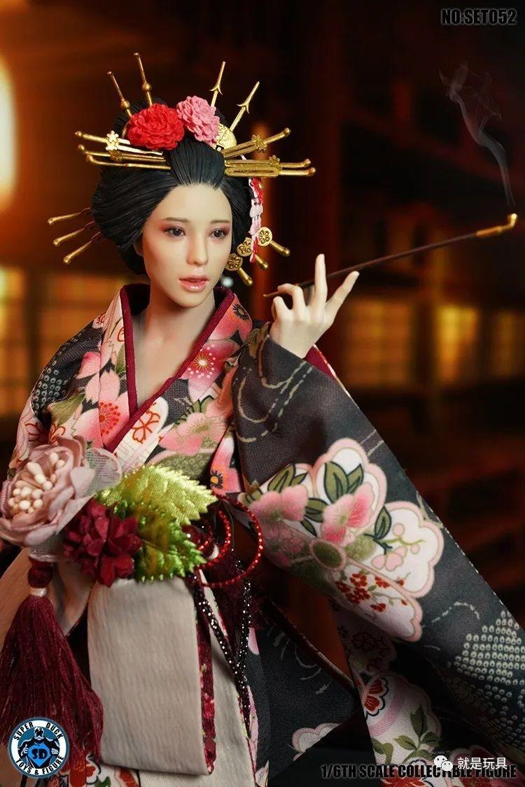 super duck和风"花魁":日本风俗届明星居然出12寸套装了?