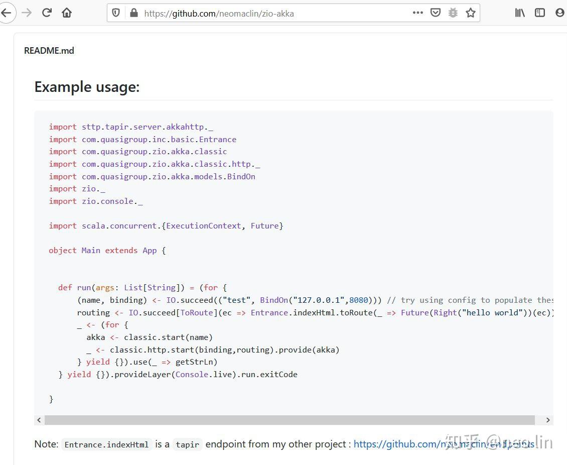 Scala 骑士 Zio 知乎