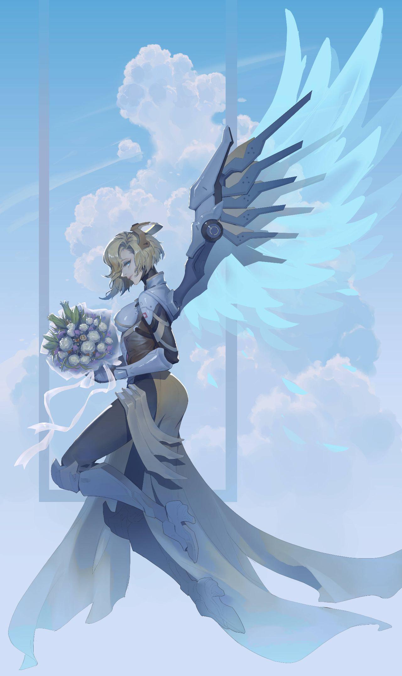 有哪些守望先锋天使壁纸