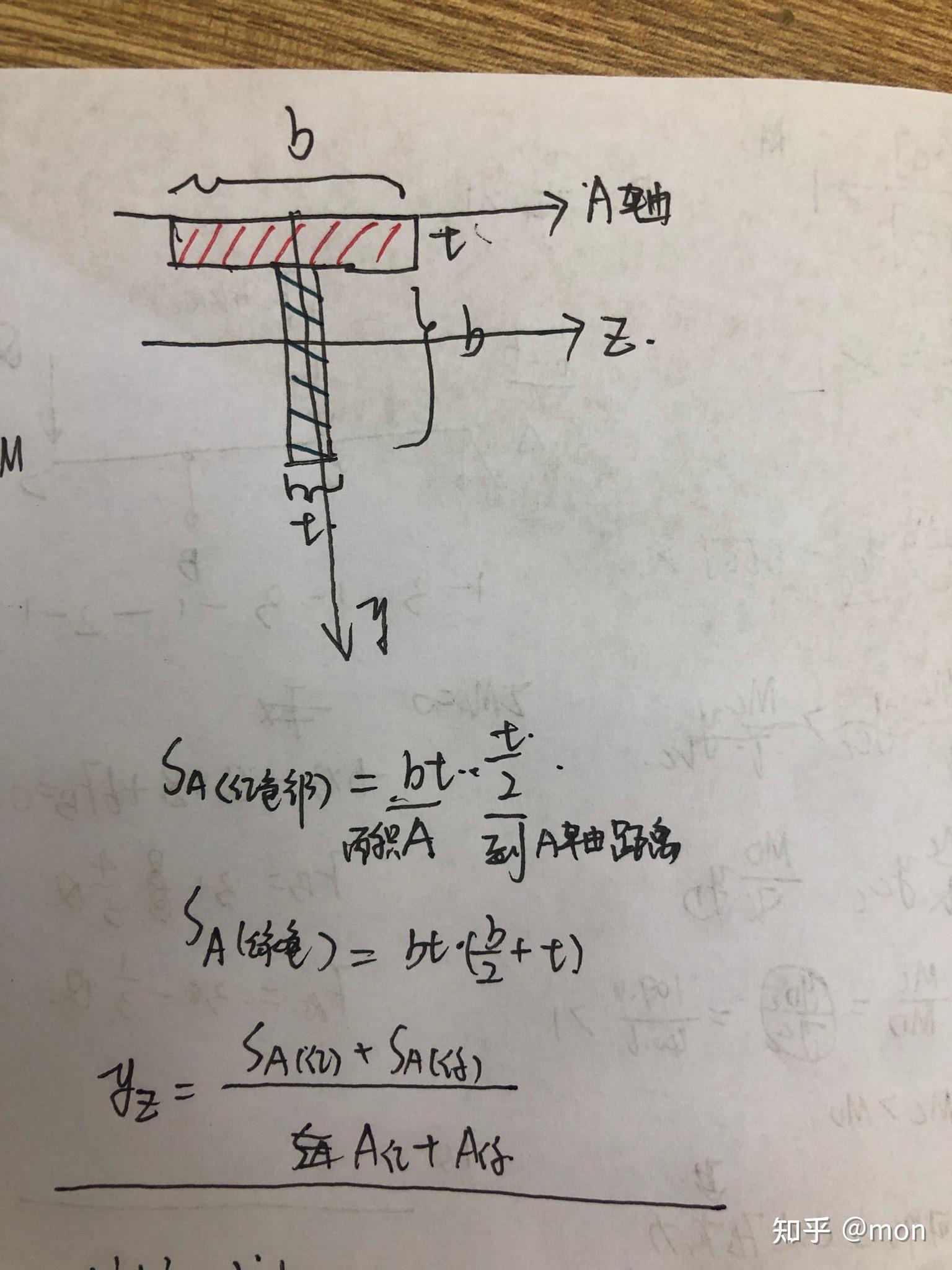 工程力学中t形截面的最大拉应力和最大压应力怎么确定