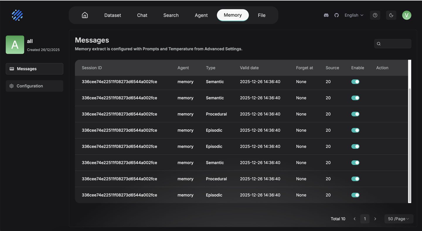 RAGFlow 0.23.0 —— Memory、 RAG 和 Agent 的能力增强 - 知乎