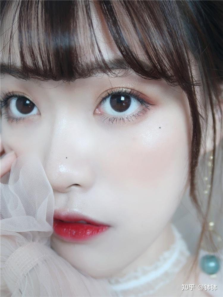 播音校考不给带美瞳线上考试戴黑色扩瞳美瞳基本看不出来可以吗