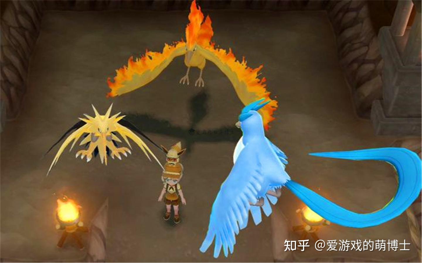 它们是《宝可梦》中的三圣鸟,同时也是昆虫界里的三个新品种