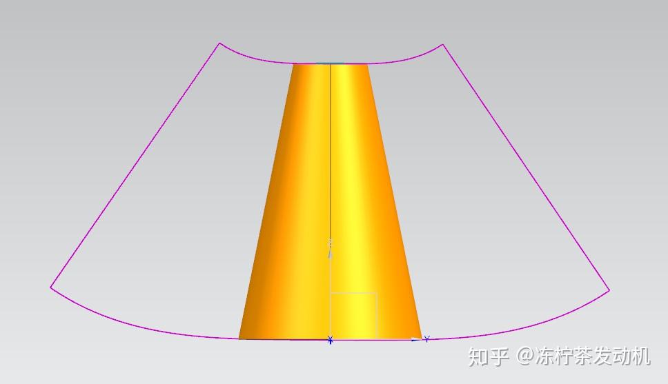 求助机械设计相关的这个圆台放样图
