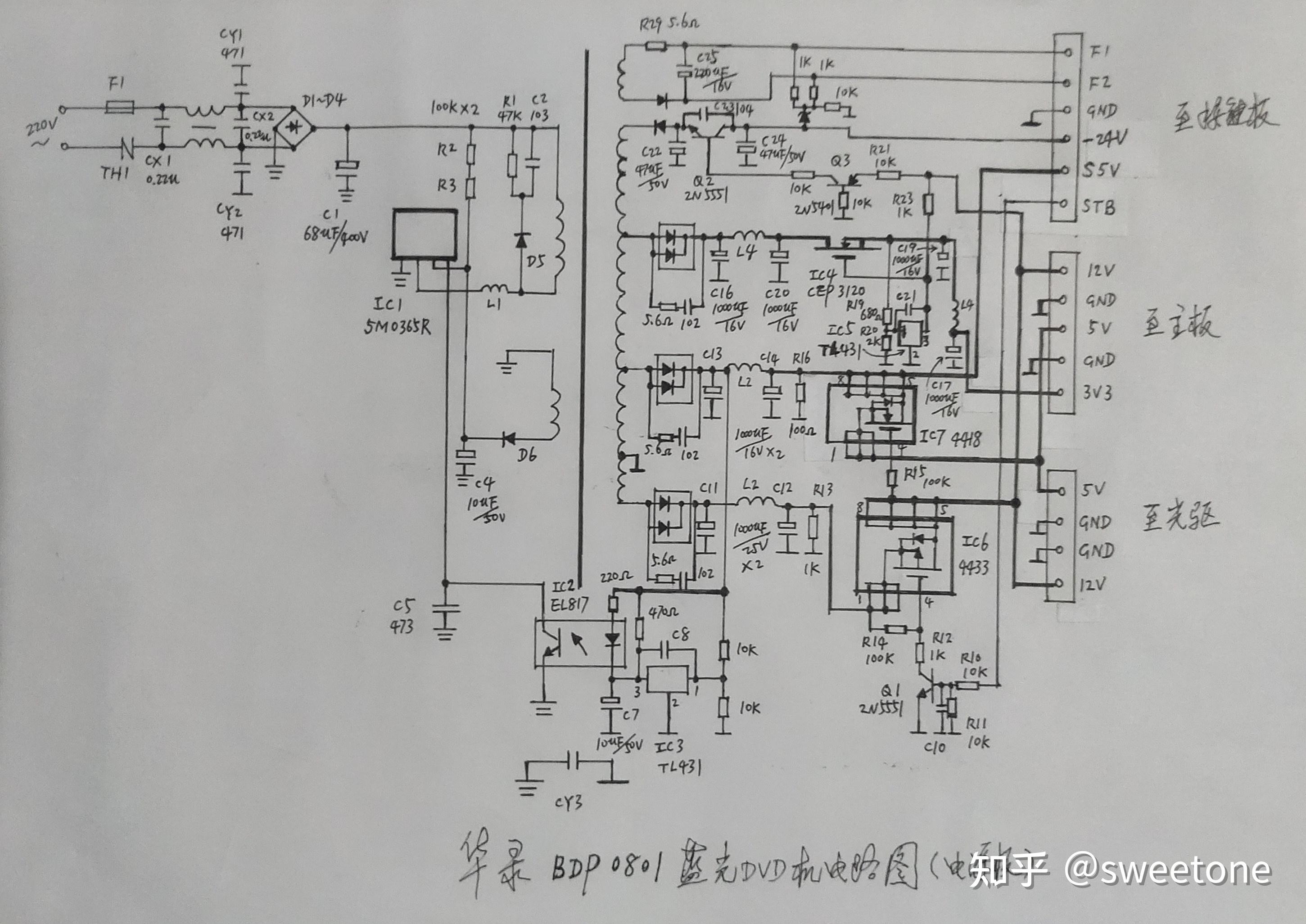 华录bdp0801蓝光dvd机光驱不读碟故障小修
