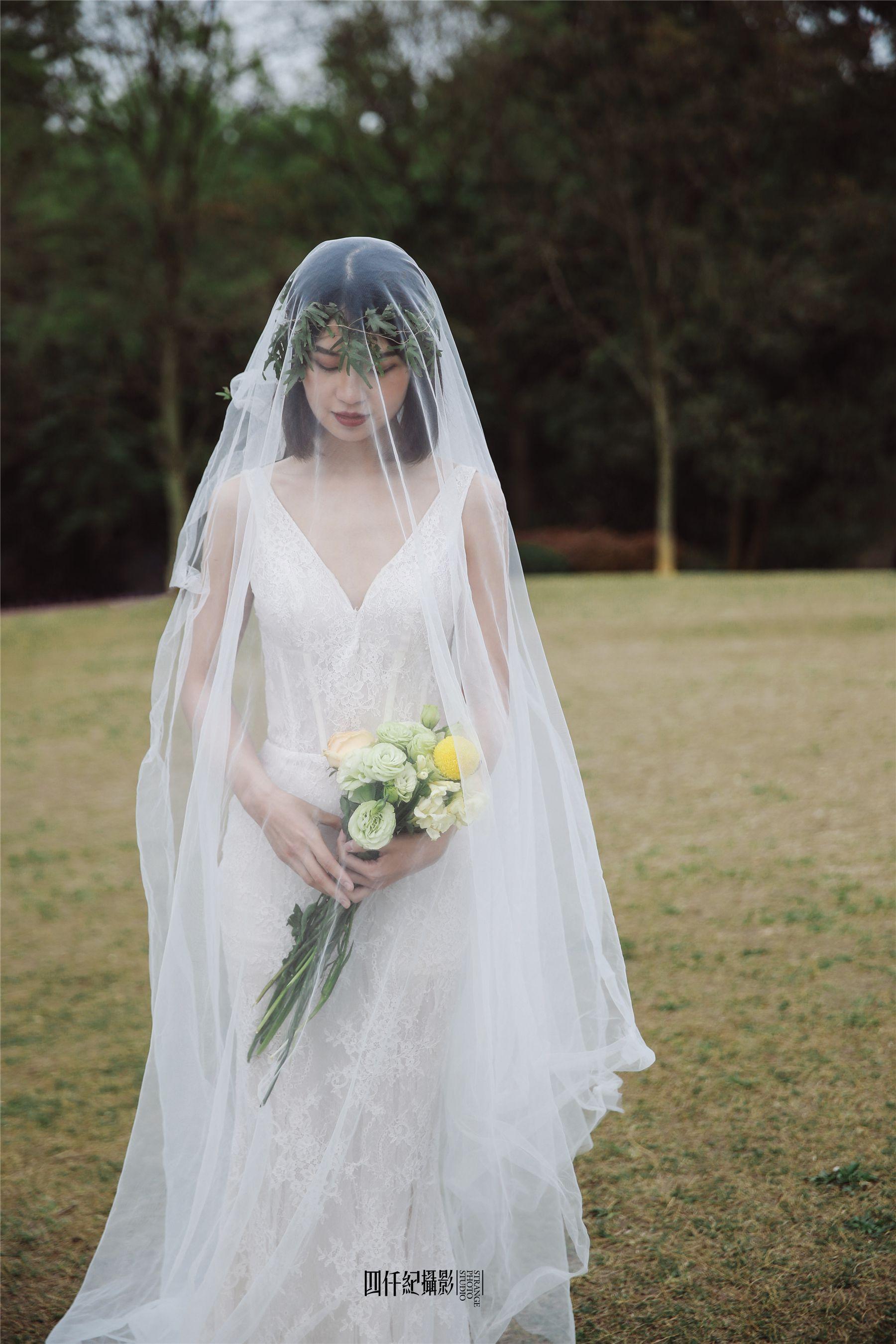 你见过婚纱照里最惊艳的新娘是什么样子新娘合集one森系新娘照