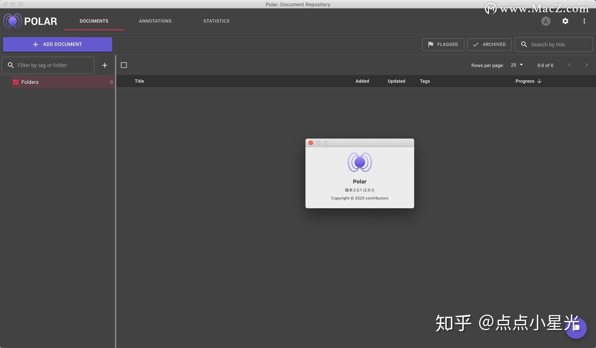 Polar Bookshelf for mac(mac文档管理器) 知乎