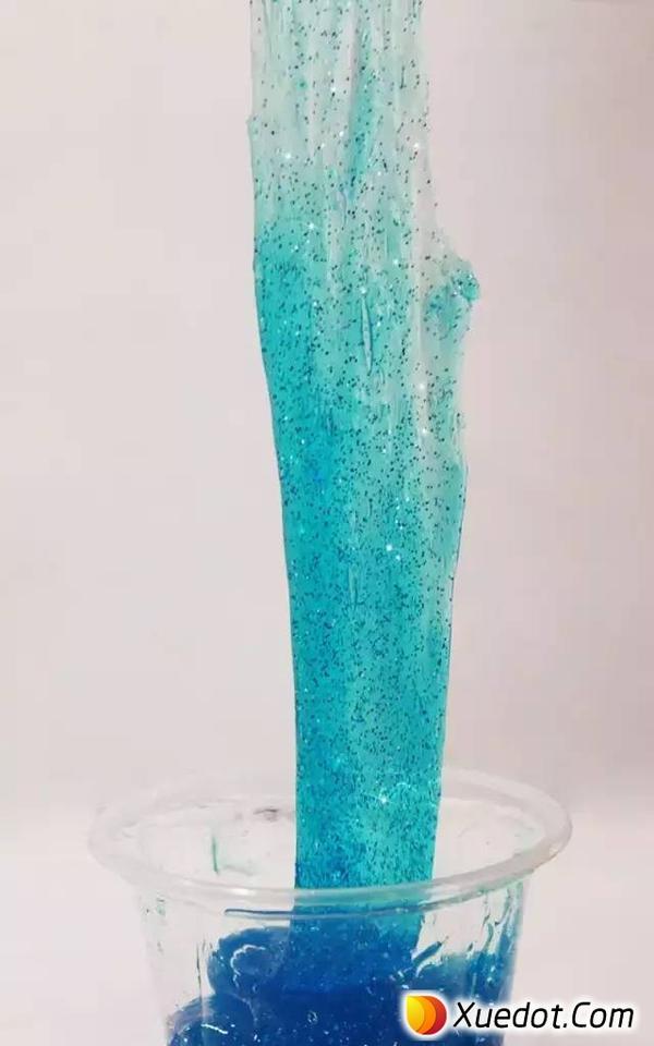 教你自制五彩水晶泥手感超棒