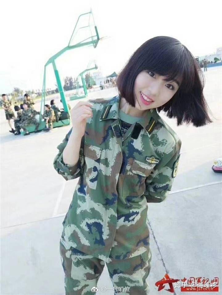 军校女生头发标准图片