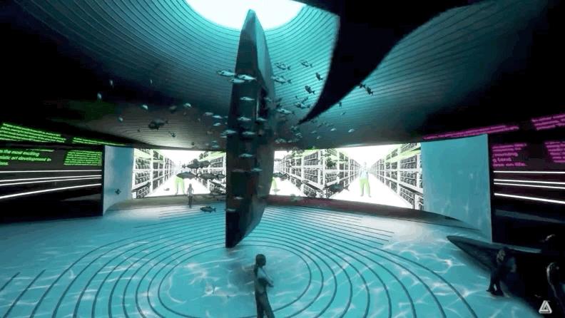 扎哈 哈迪德事务所打造虚拟画廊 建筑师在元宇宙迎来了春天 知乎