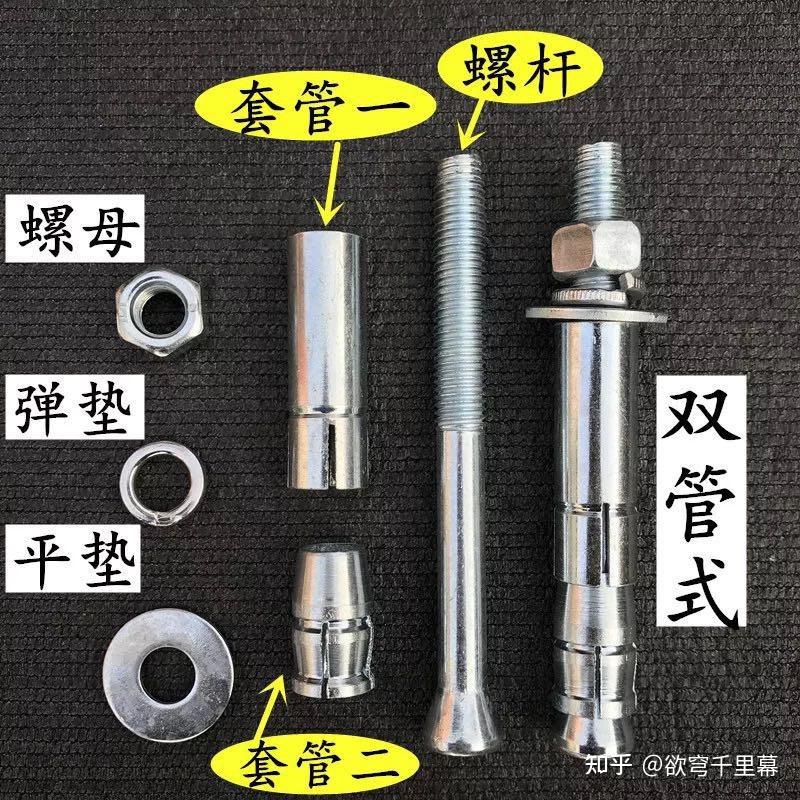 后扩底锚栓(带双锁键),双锁键锚栓是什么? - 知乎