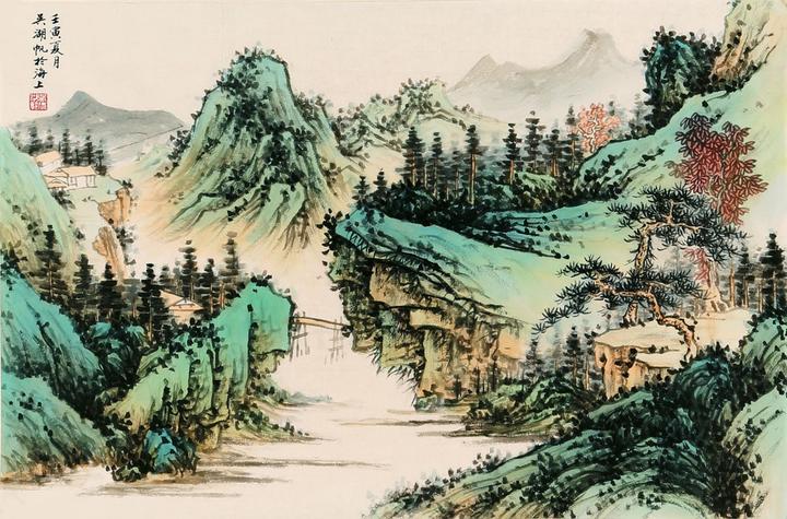 吴湖帆字画精品鉴赏 - 知乎