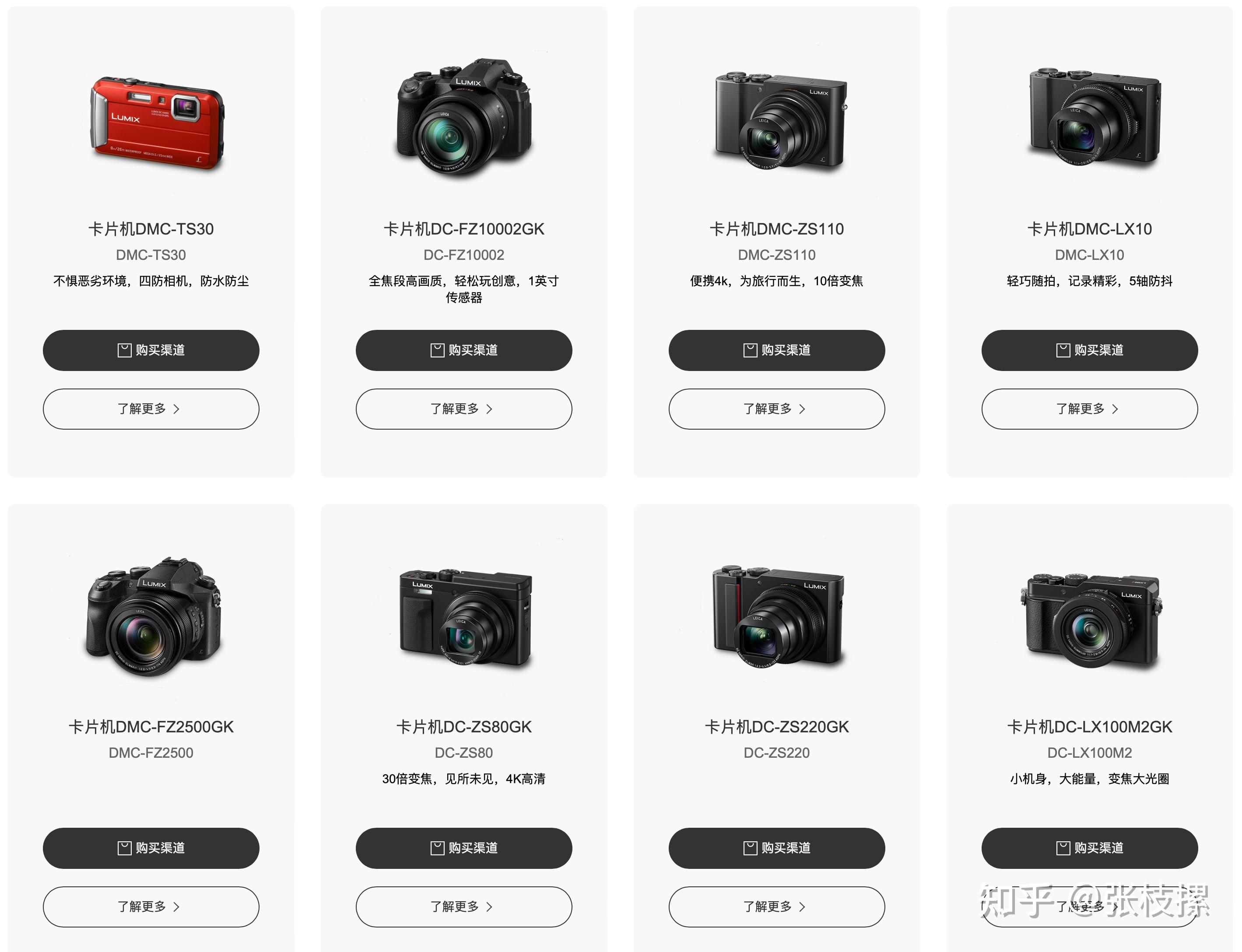 松下电器对便携相机一直非常坚持,包括也为徕卡输出了不少原型机.