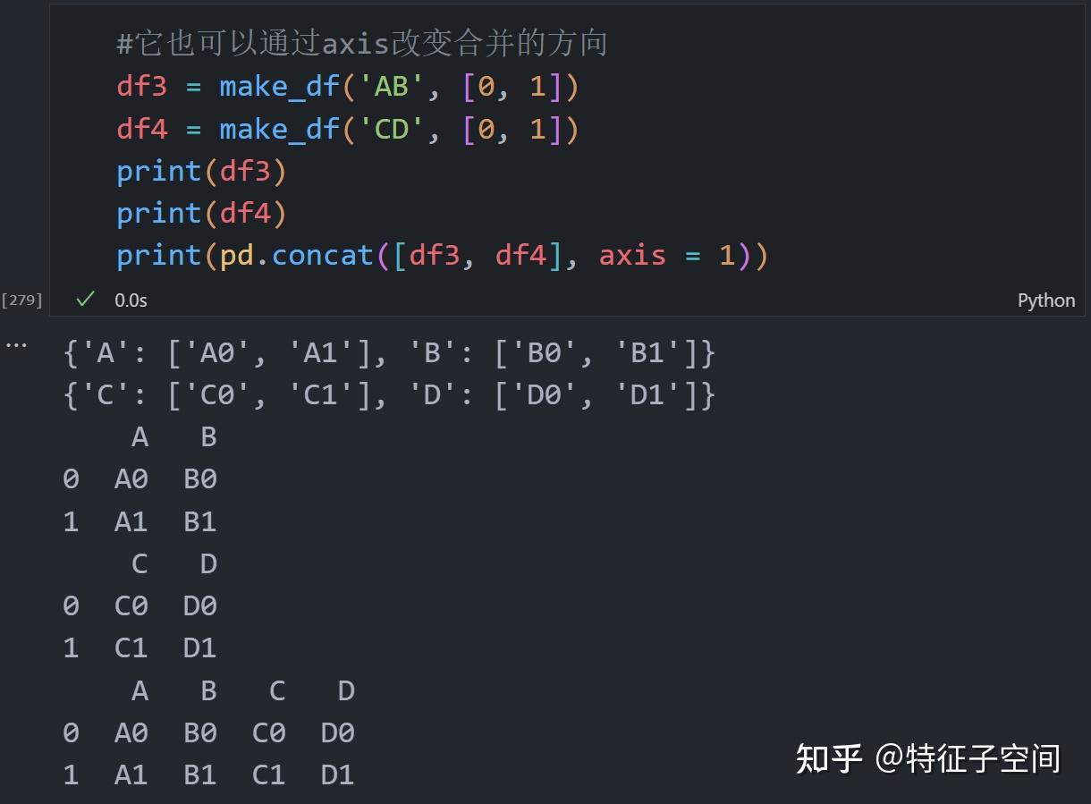 Pandas笔记(6)-Concat&Append - 知乎