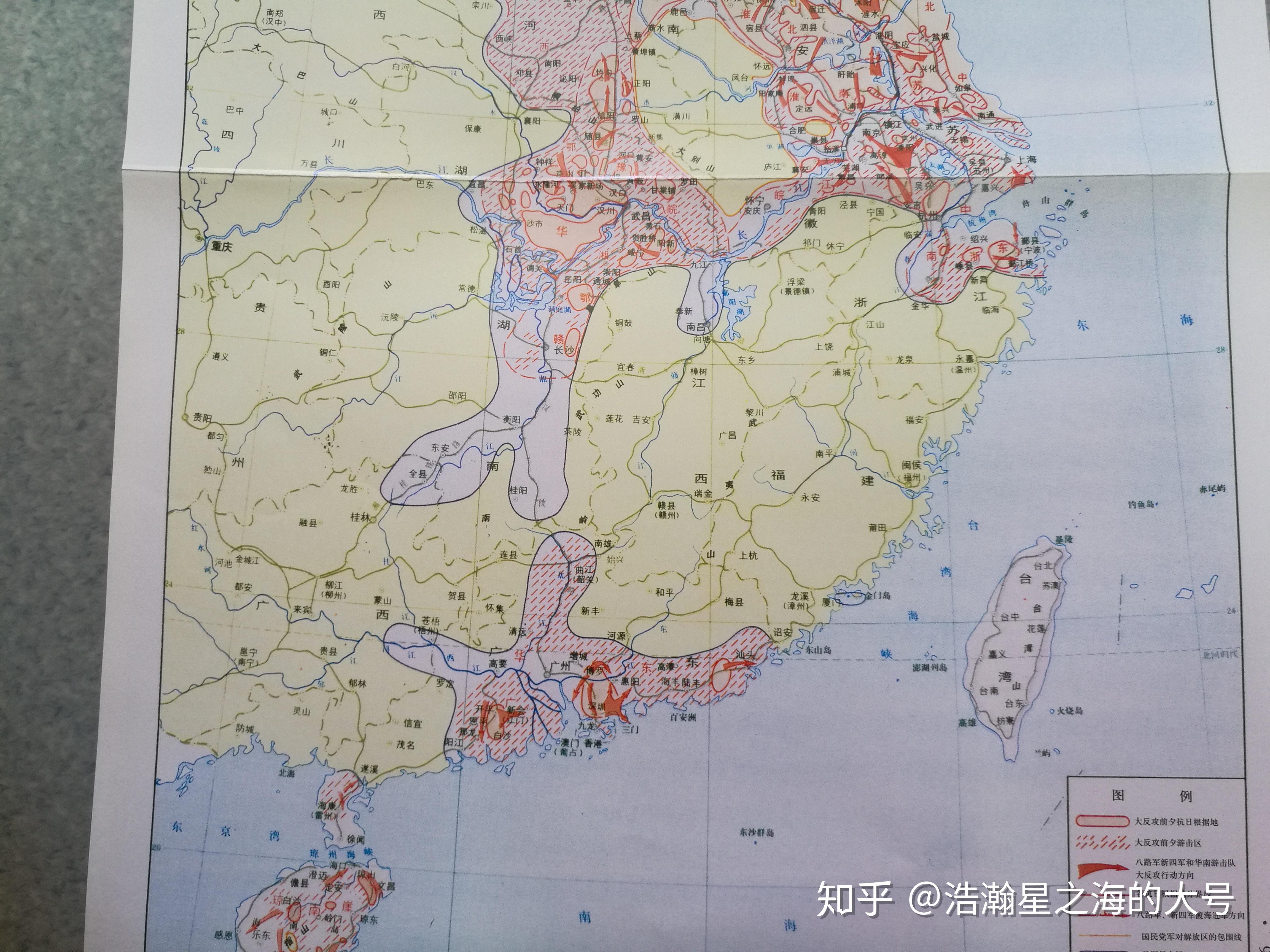 抗日战争时期国统区和沦陷区的统治范围分别是哪些地方?