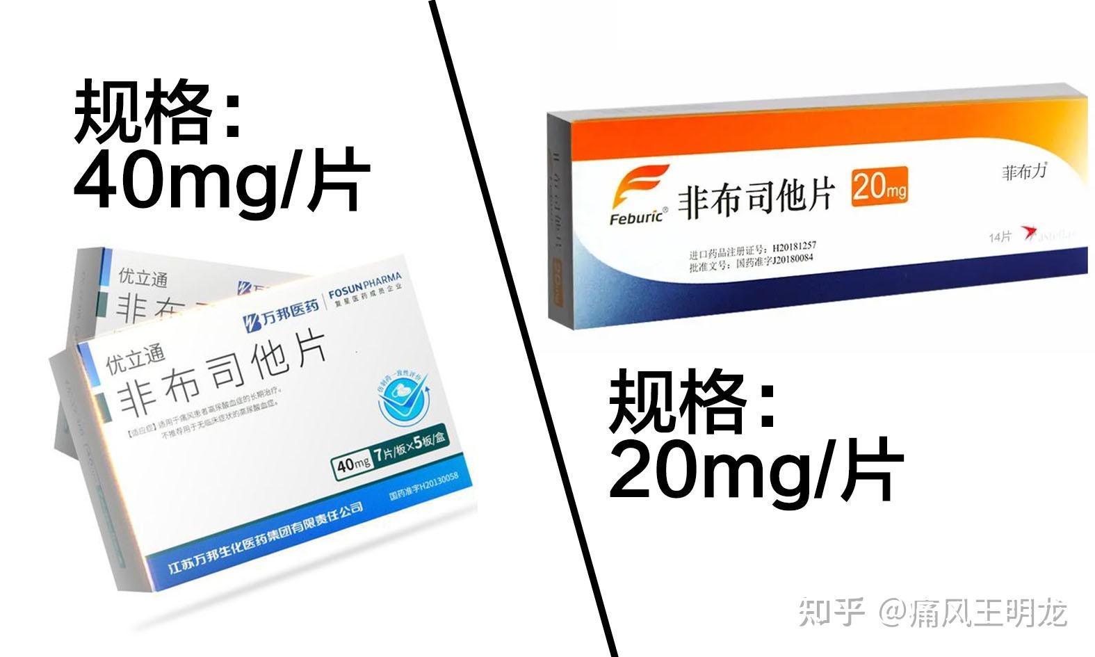 想請問一下非布司他不同廠家可以混用嗎