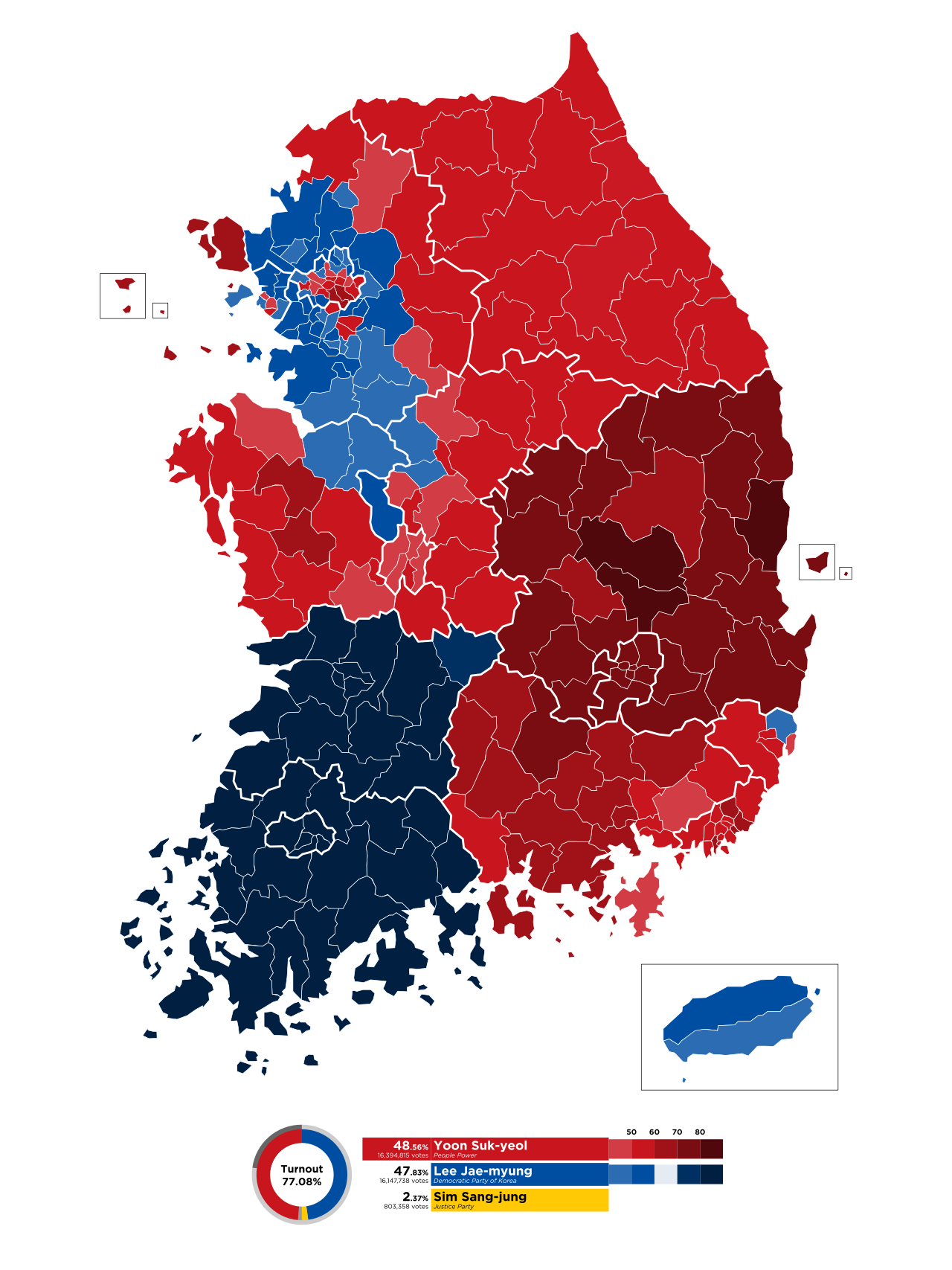 2022韓國地方選舉評級與分析