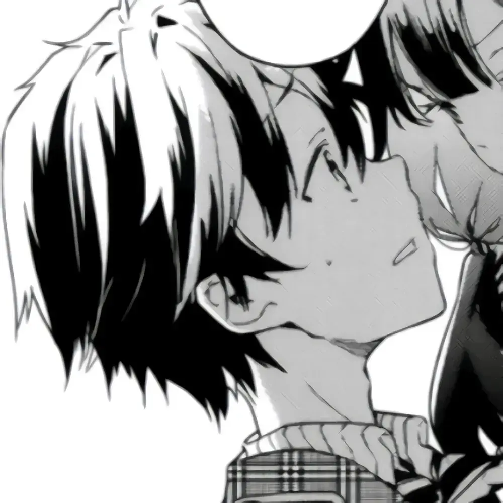 有没有类似这种黑白风格的情侣头像? - 知乎