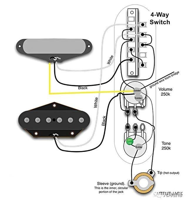 木吉他拾音器电路图图片