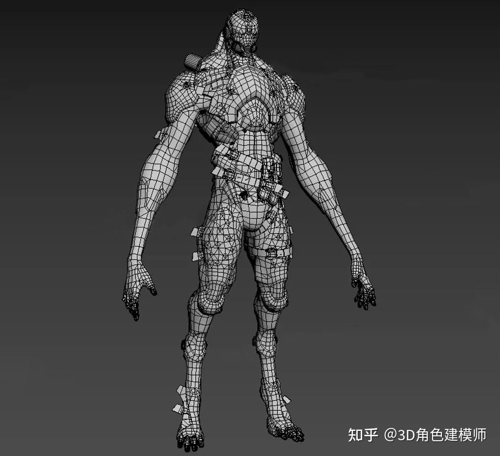 zbrush教程机甲硬表面制作流程