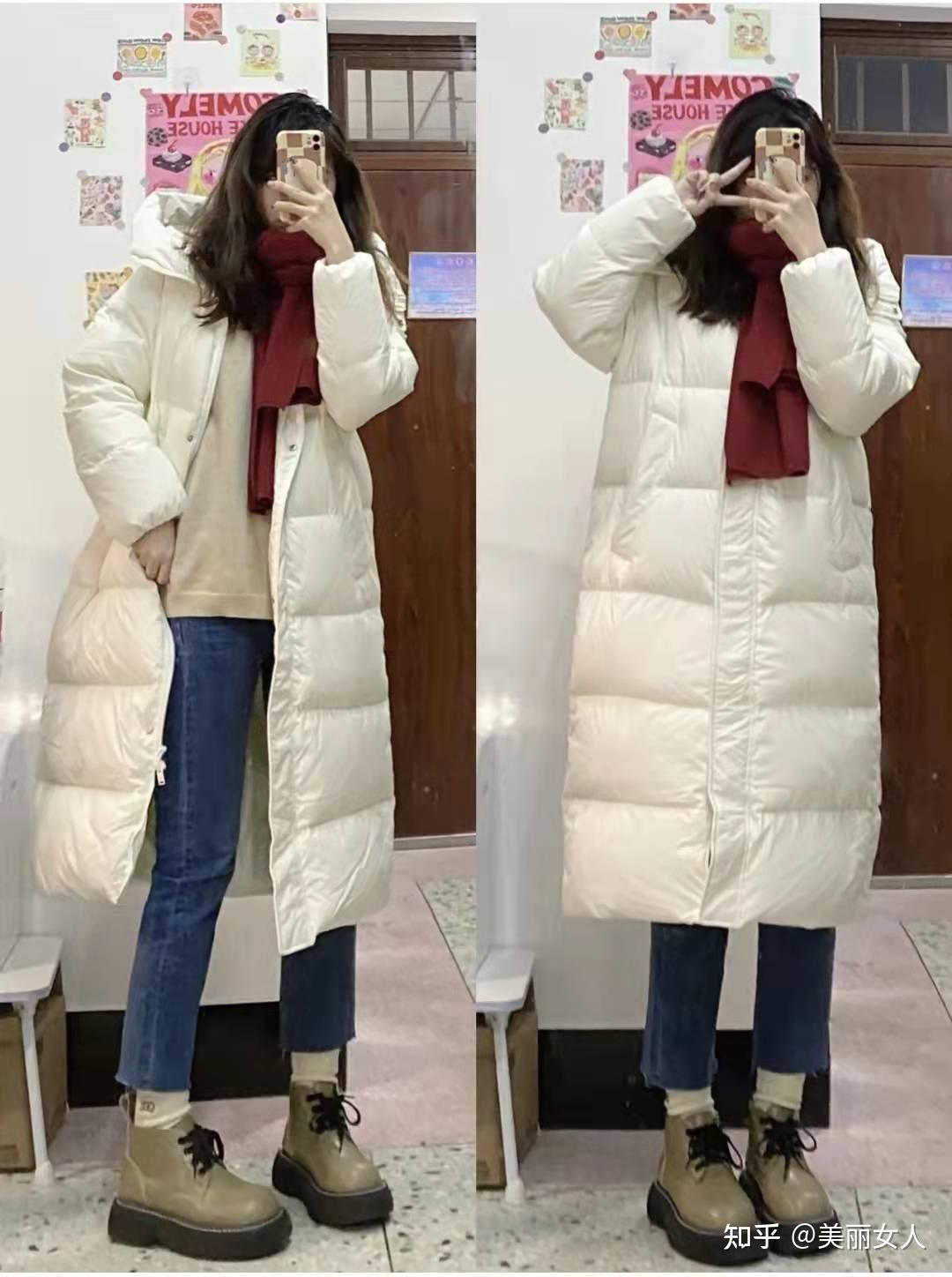 白色羽绒服配什么颜色围巾好看 - 知乎