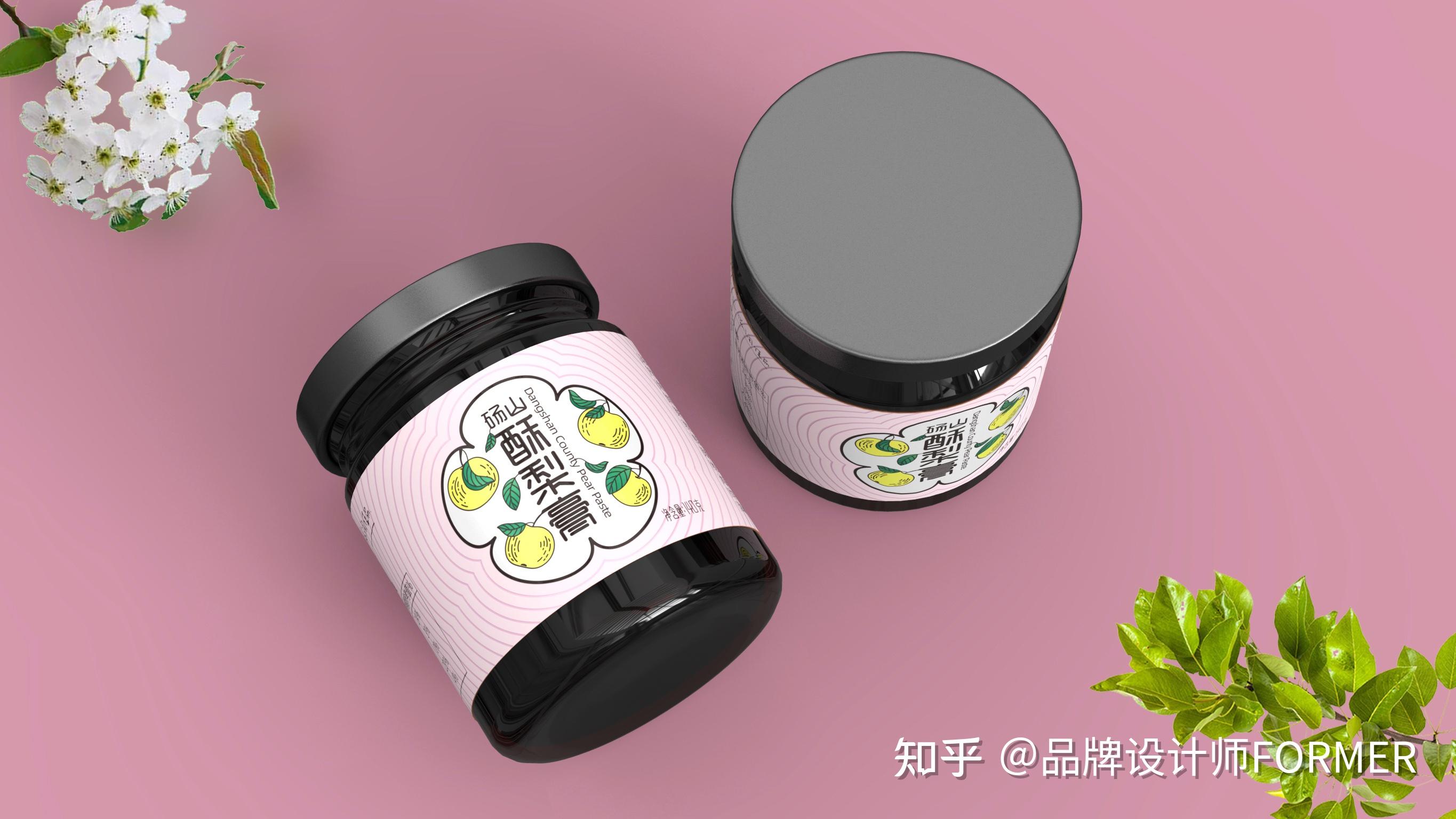 自然明珠64砀山酥梨膏包装设计原创