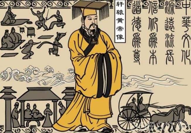 华夏历史五千年五帝3黄帝以道治国4垂衣裳而天下治附黄帝十项全能中国