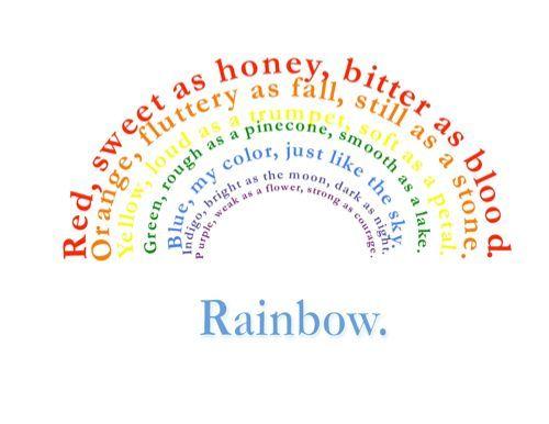 "为你写诗"之shape poem