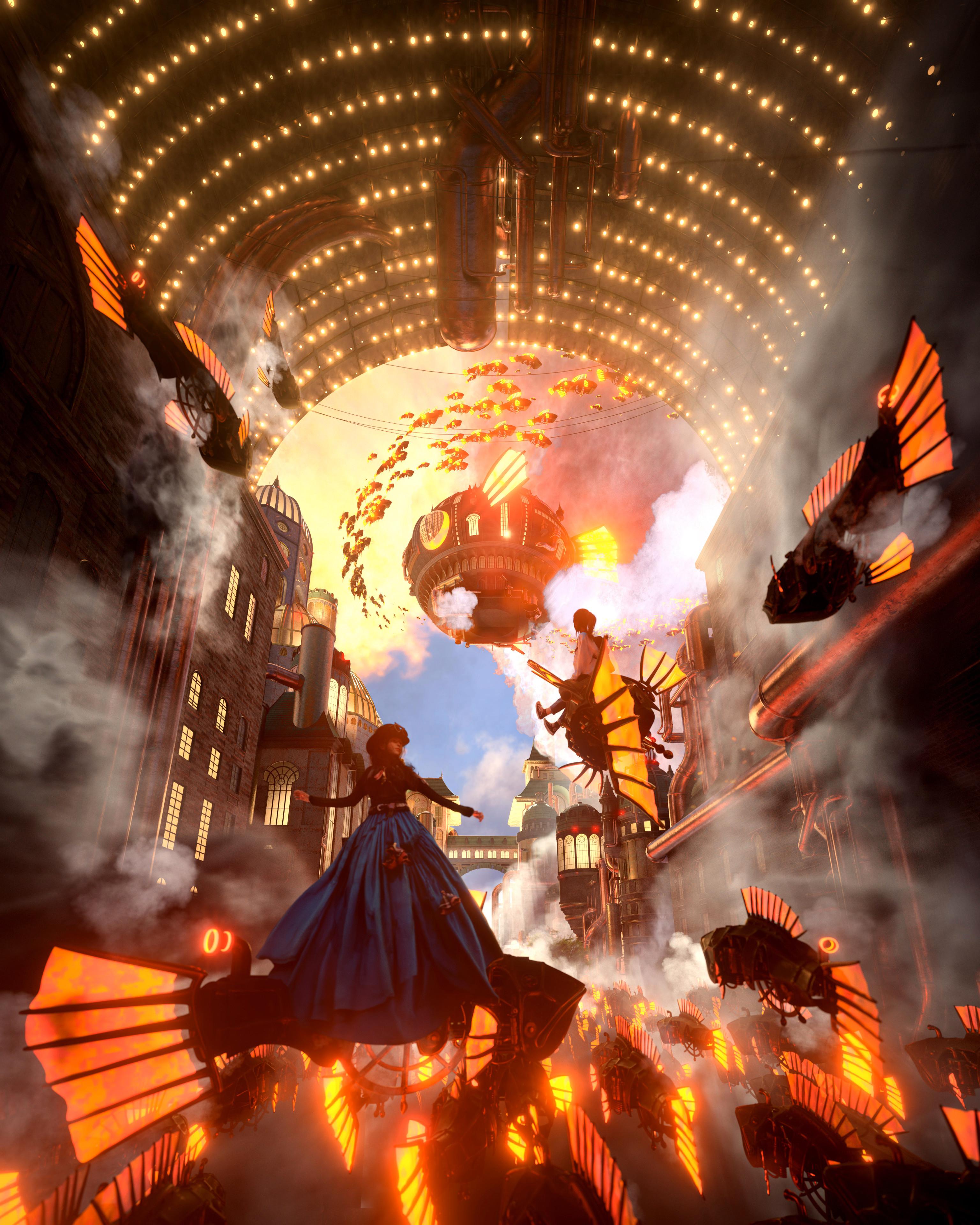 《diminuendo》《ostentatious: twilight at the battle gallery》