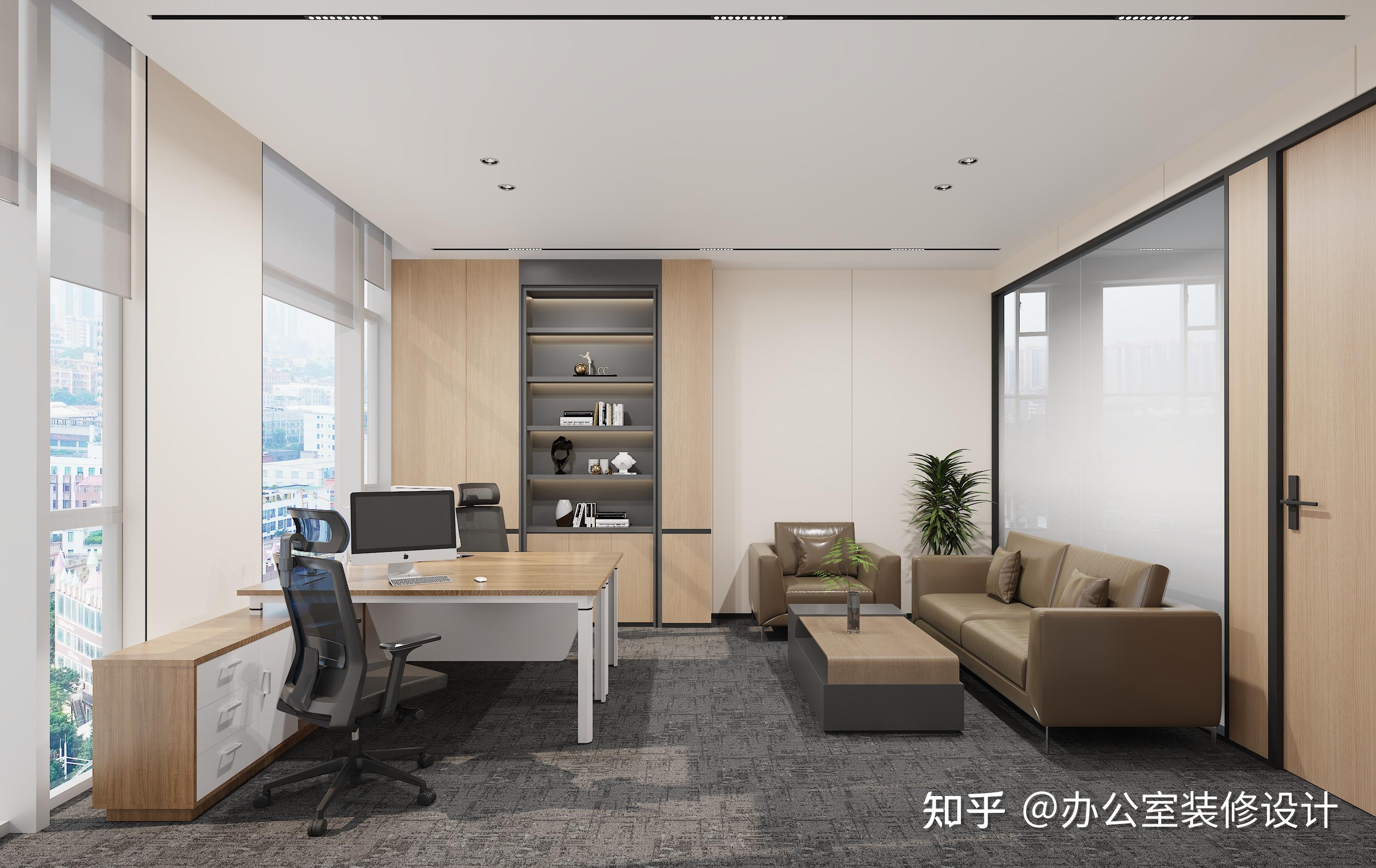 办公室重新装修,有什么简约实用的,有设计感的办公室推荐?