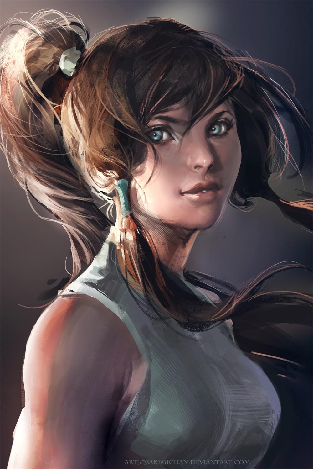 画师sakimichan最新acg插画设计分享 - 知乎
