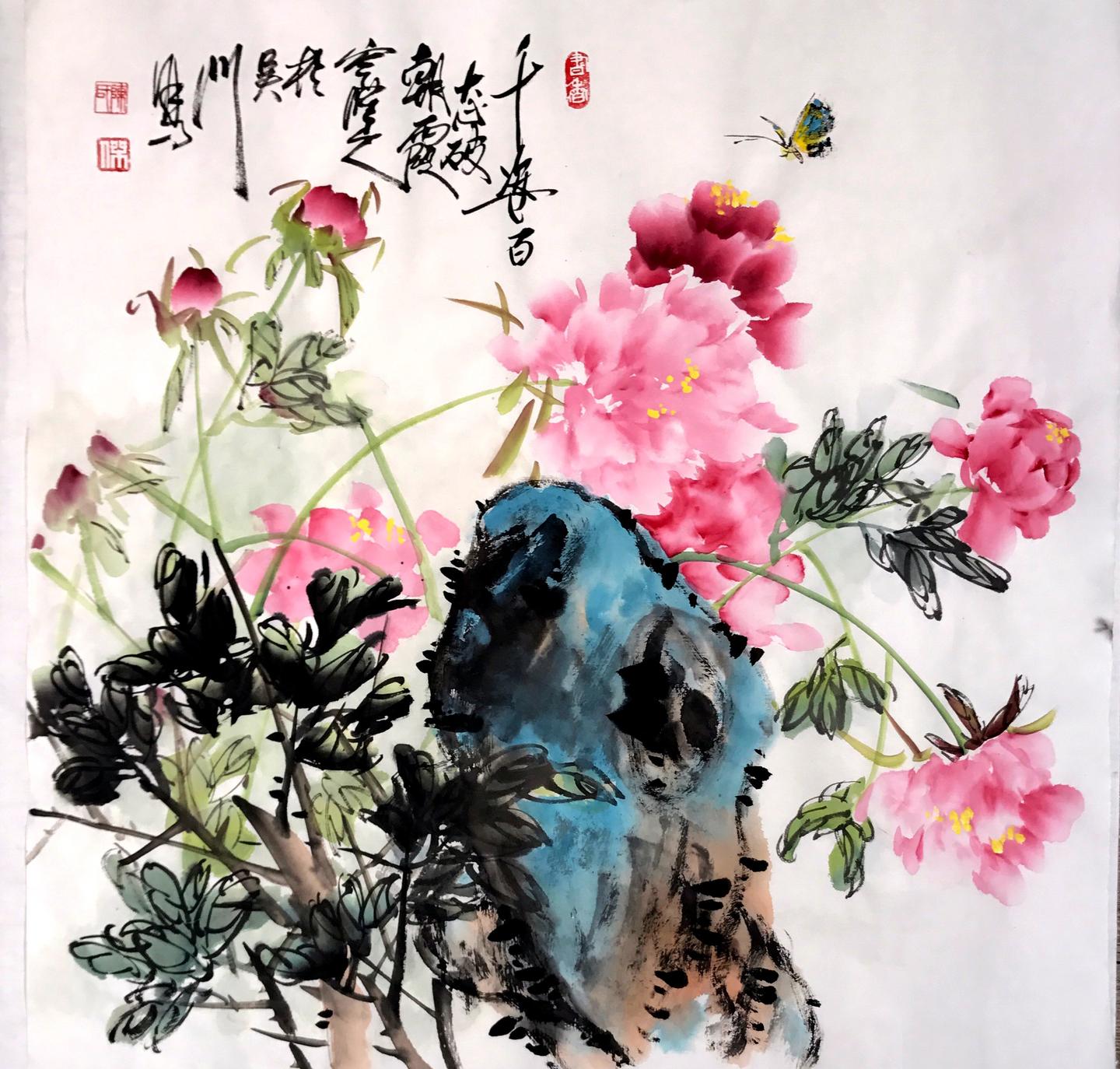 本馆推荐 画家陈杰 牡丹花创作的五大要领 知乎