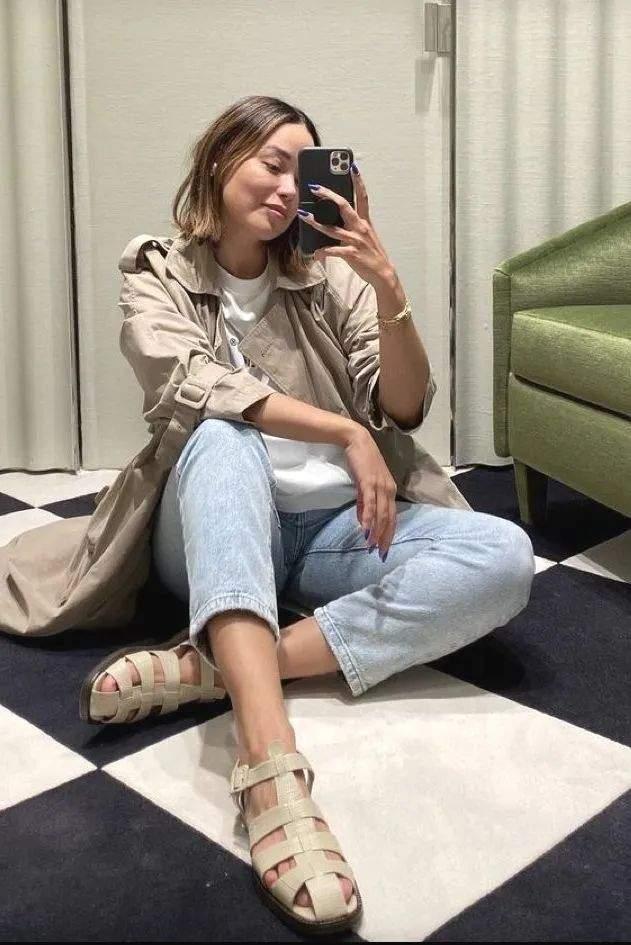 女大学生渔夫鞋怎么搭配? - 知乎