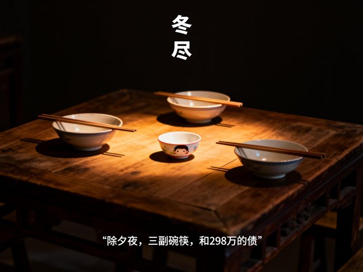 除夕夜,三副碗筷,和298万的债 - 知乎
