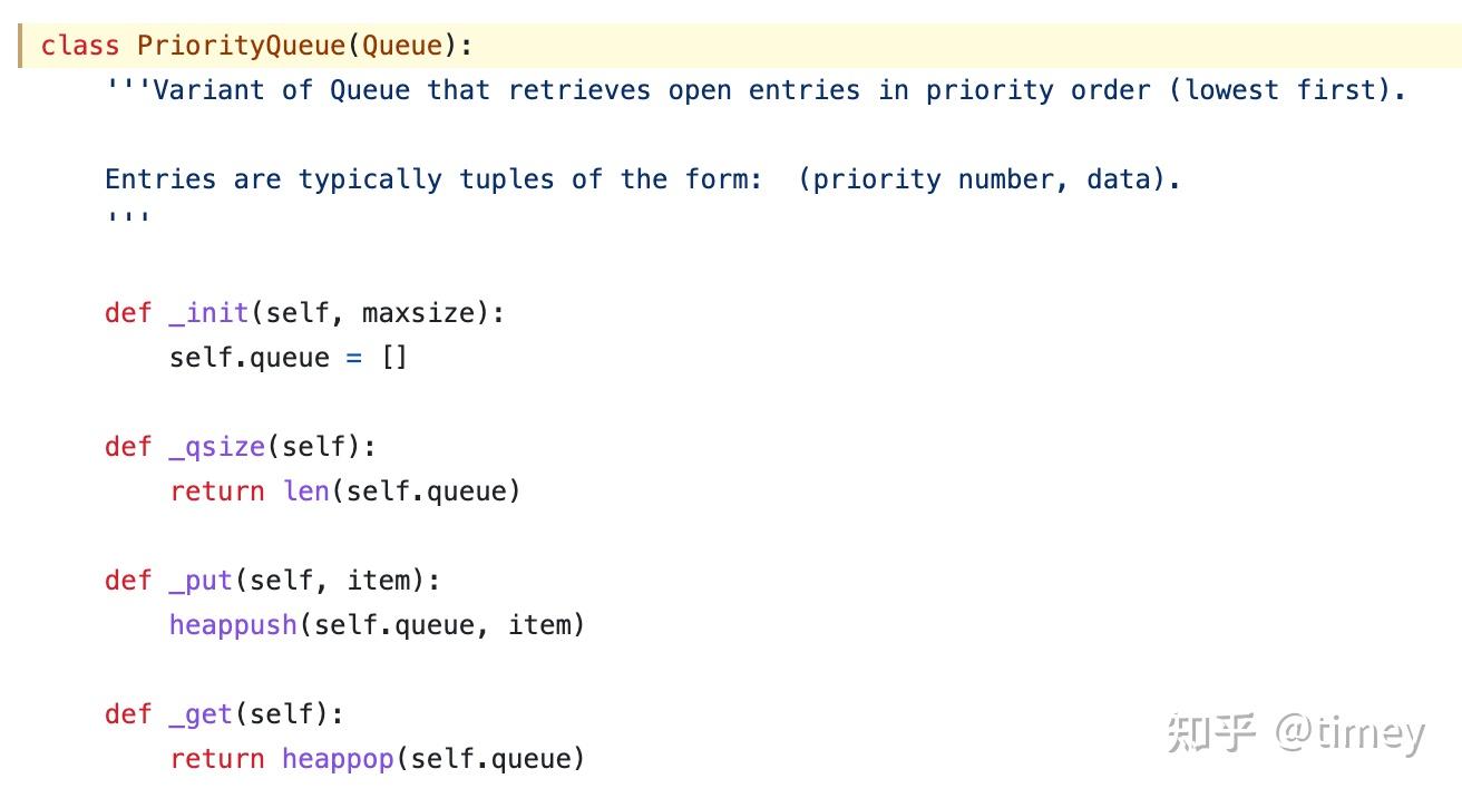 Python中heapq与PriorityQueue，用哪个？ - 知乎