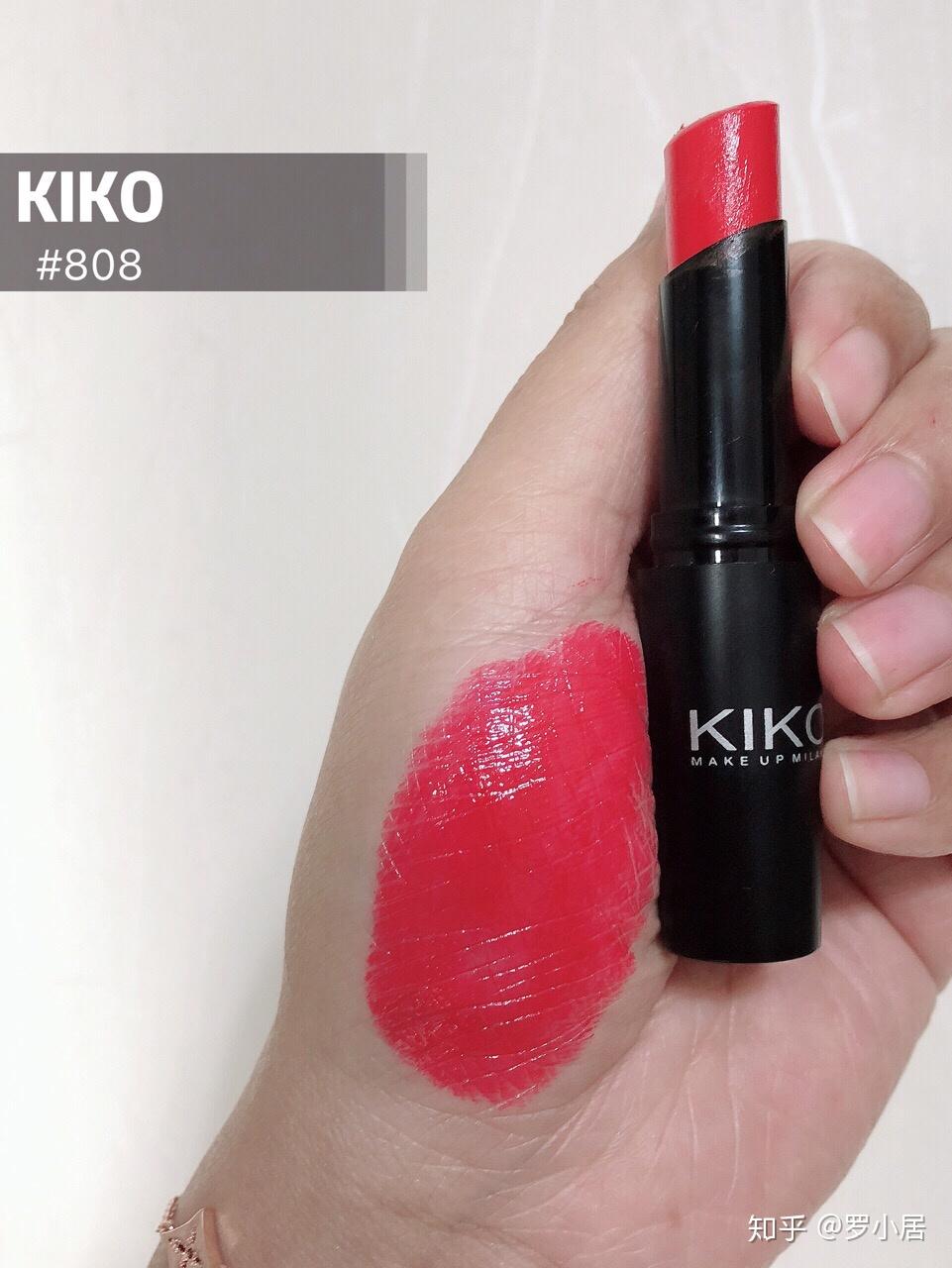 500只口红试色第一弹kiko专场