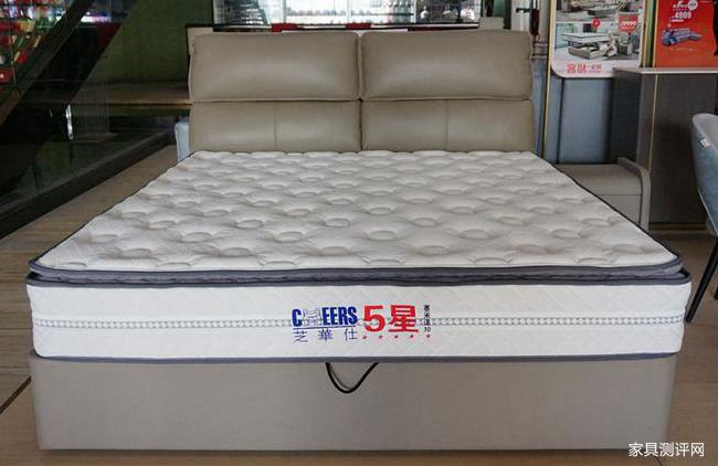 芝华仕五星床垫测评看着优雅有趣睡着高级舒适型号50393齐边床架塞