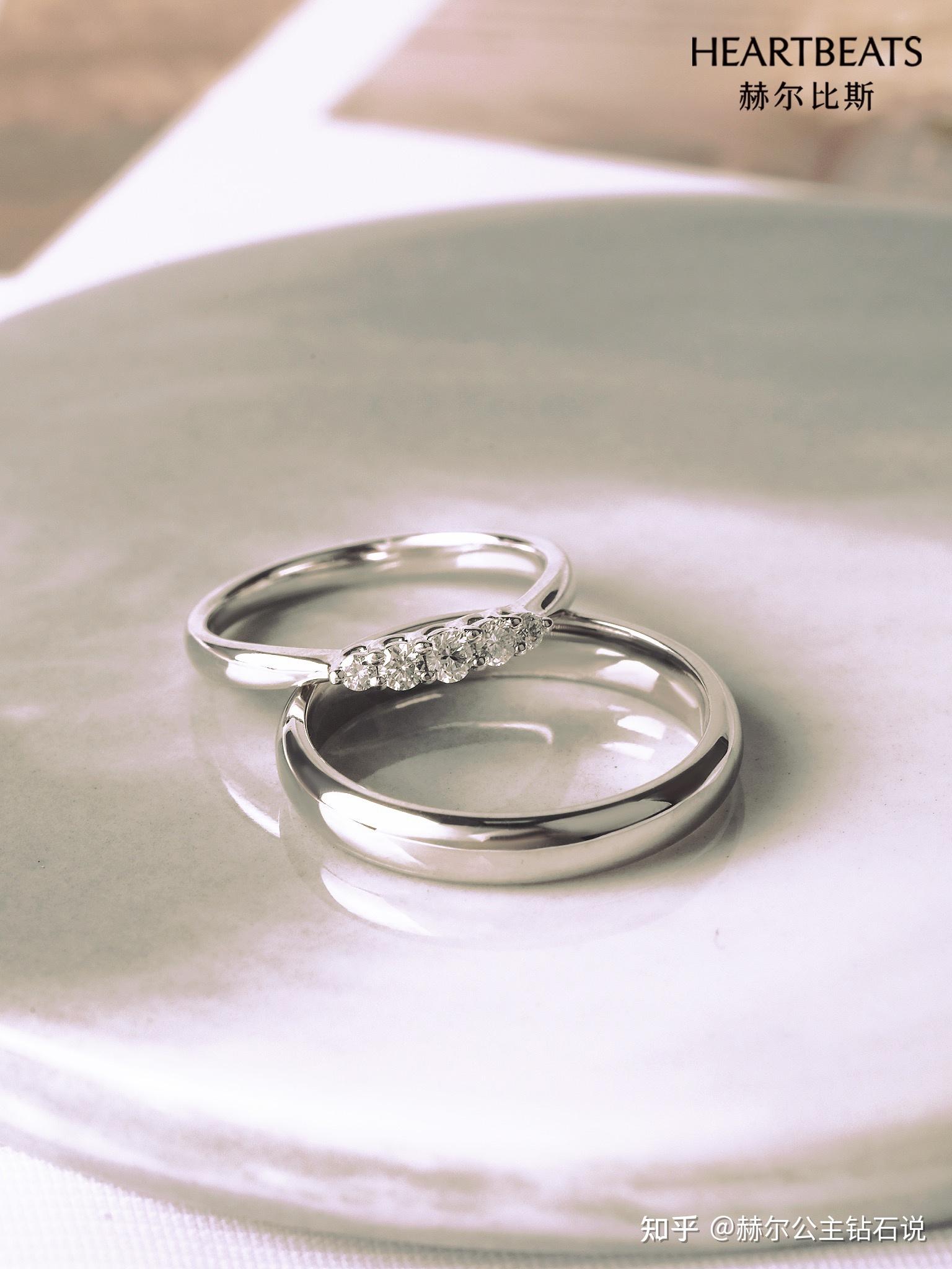 成都婚戒定制设计简约的对戒真的太爱了