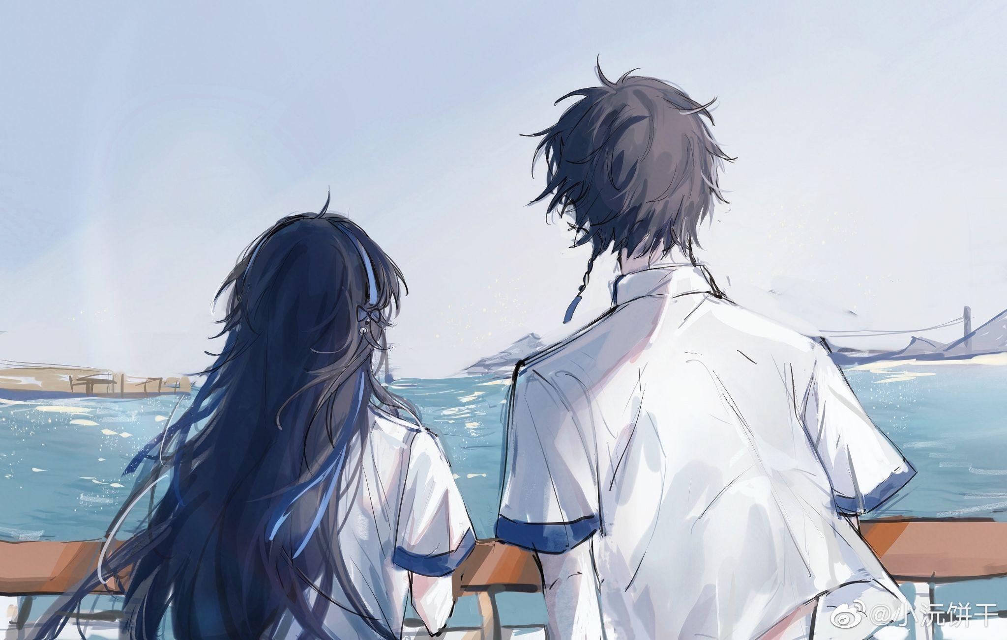 有没有东方曜和西施的动漫情头?