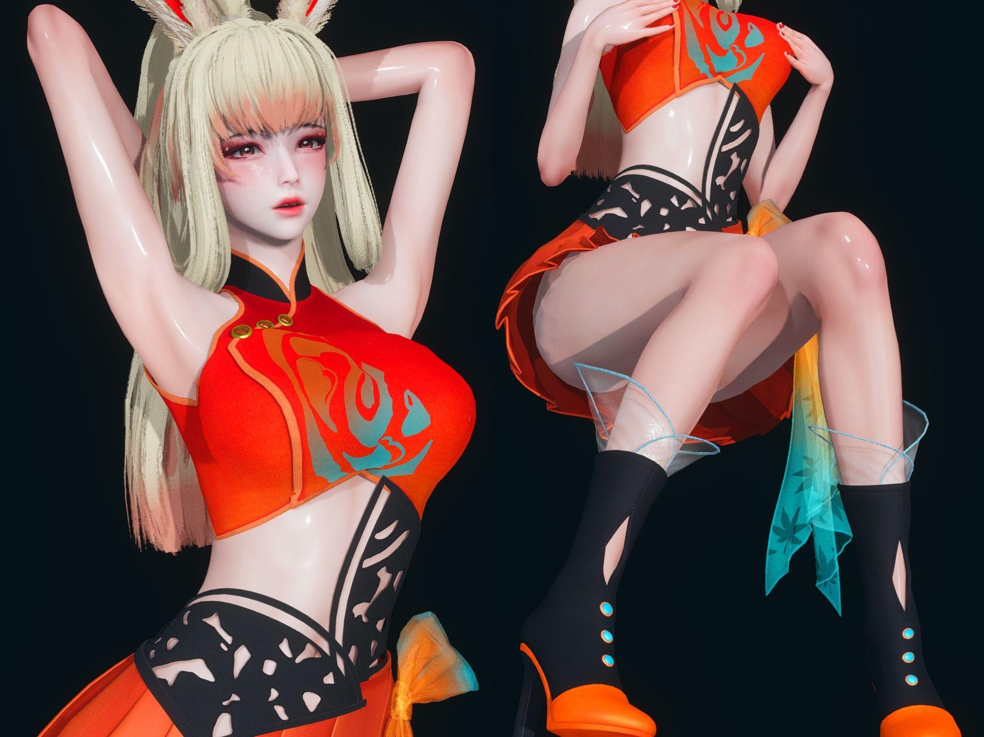 王者荣耀 公孙离 CG服装